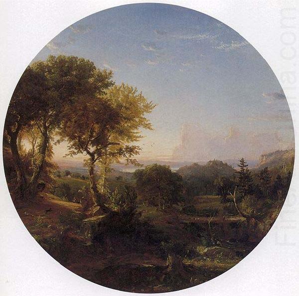 Jasper Francis Cropsey Green Mountain Scenery, china oil painting image